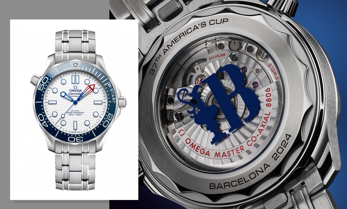 OMEGA - SEAMASTER - 210.30.42.20.04.002 - 無(wú)日期版Seamaster Diver 300米期望成真？ OMEGA推出美洲杯船賽特別版潛水表