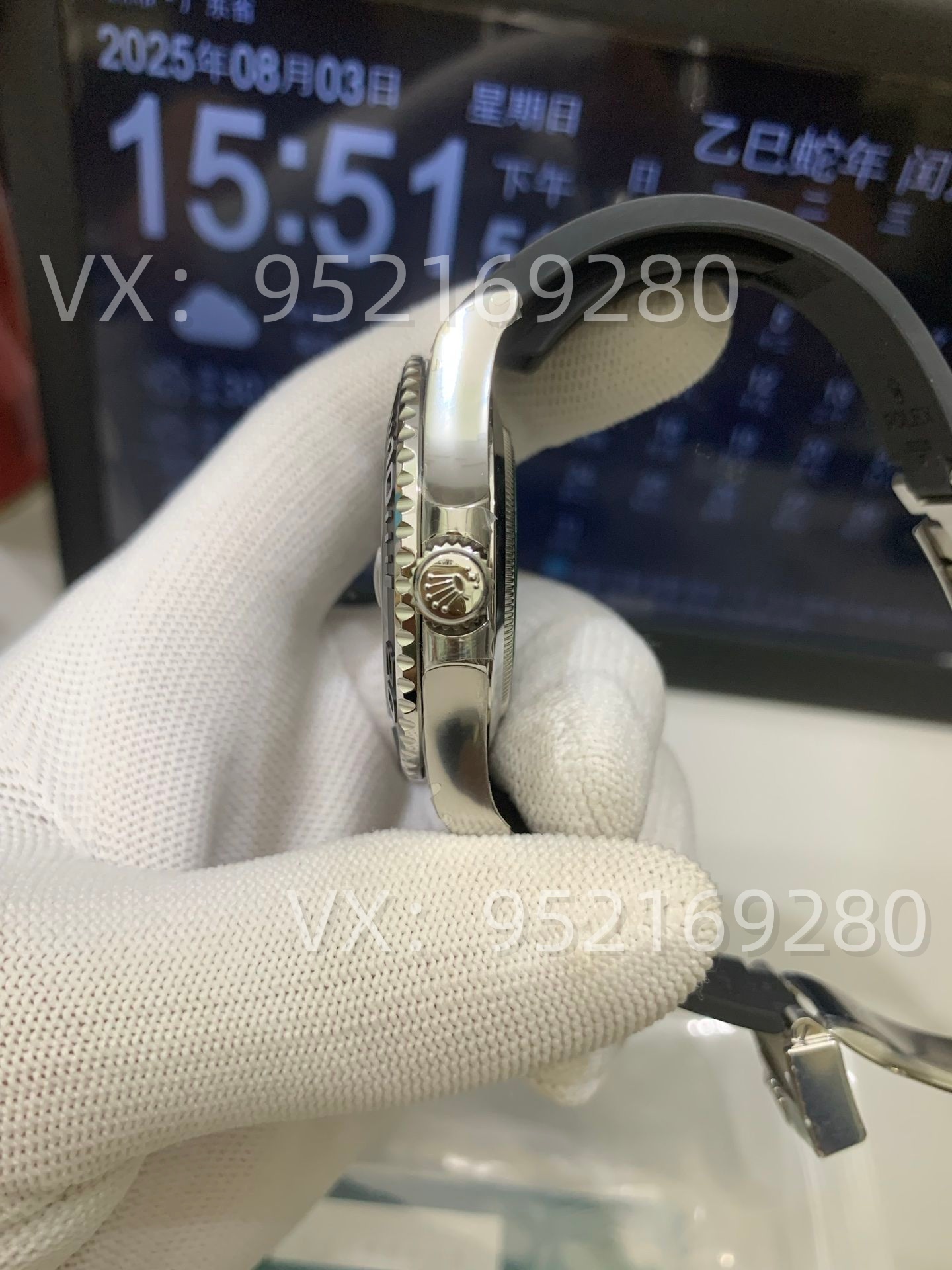 VS廠勞力士白金游艇做工怎么樣,升級V3版丹東3235機(jī)芯重量149G-復(fù)刻表